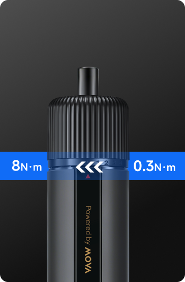 8 N·m* - Coppia elettrica max di
