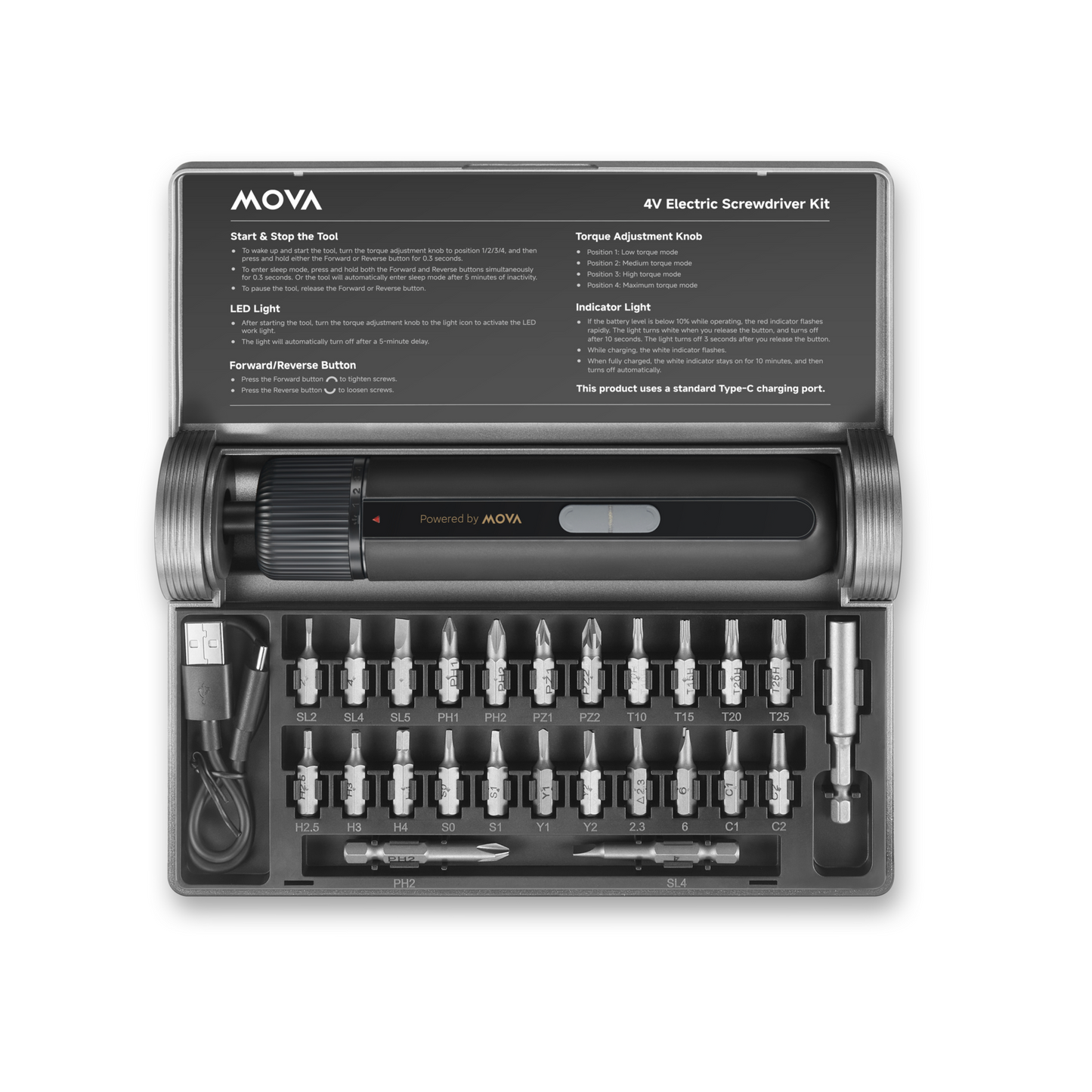 MOVA MSD008 Cacciavite Elettrico 4V