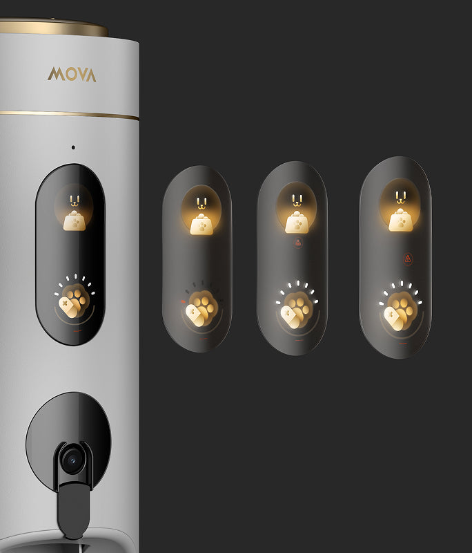 Stato pasti in tempo reale a colpo d'occhio