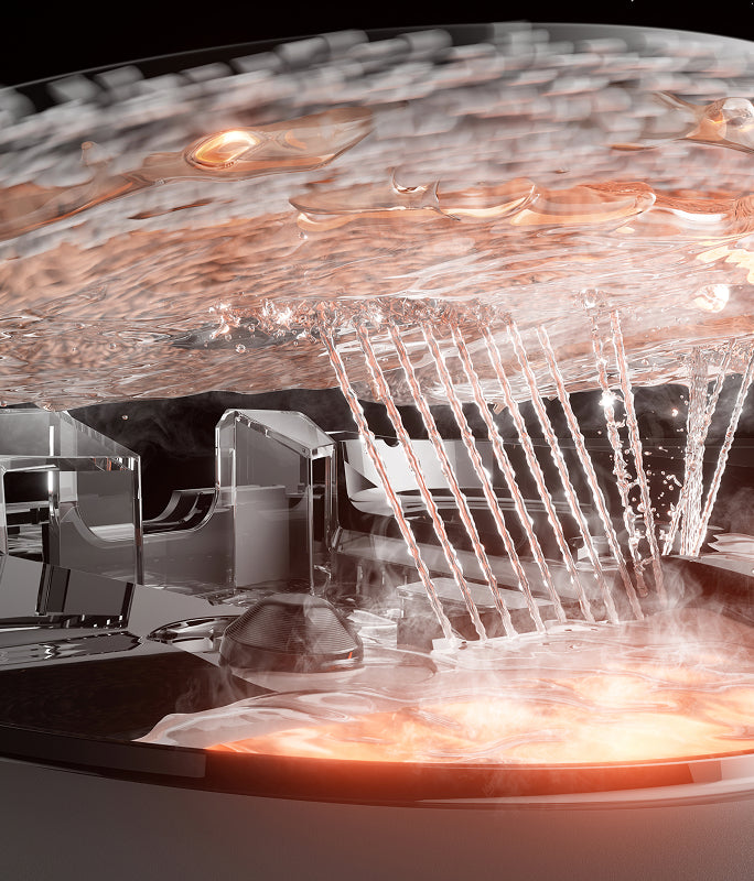 Sistema PTC da 100 °C* con sistema di ugelli