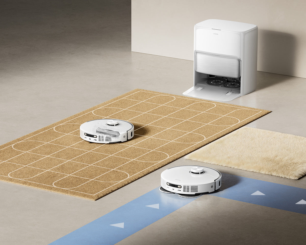 Robot aspirapolvere Dreame MOVA P70 Pro Ultra Cura adeguata per il tuo tappeto