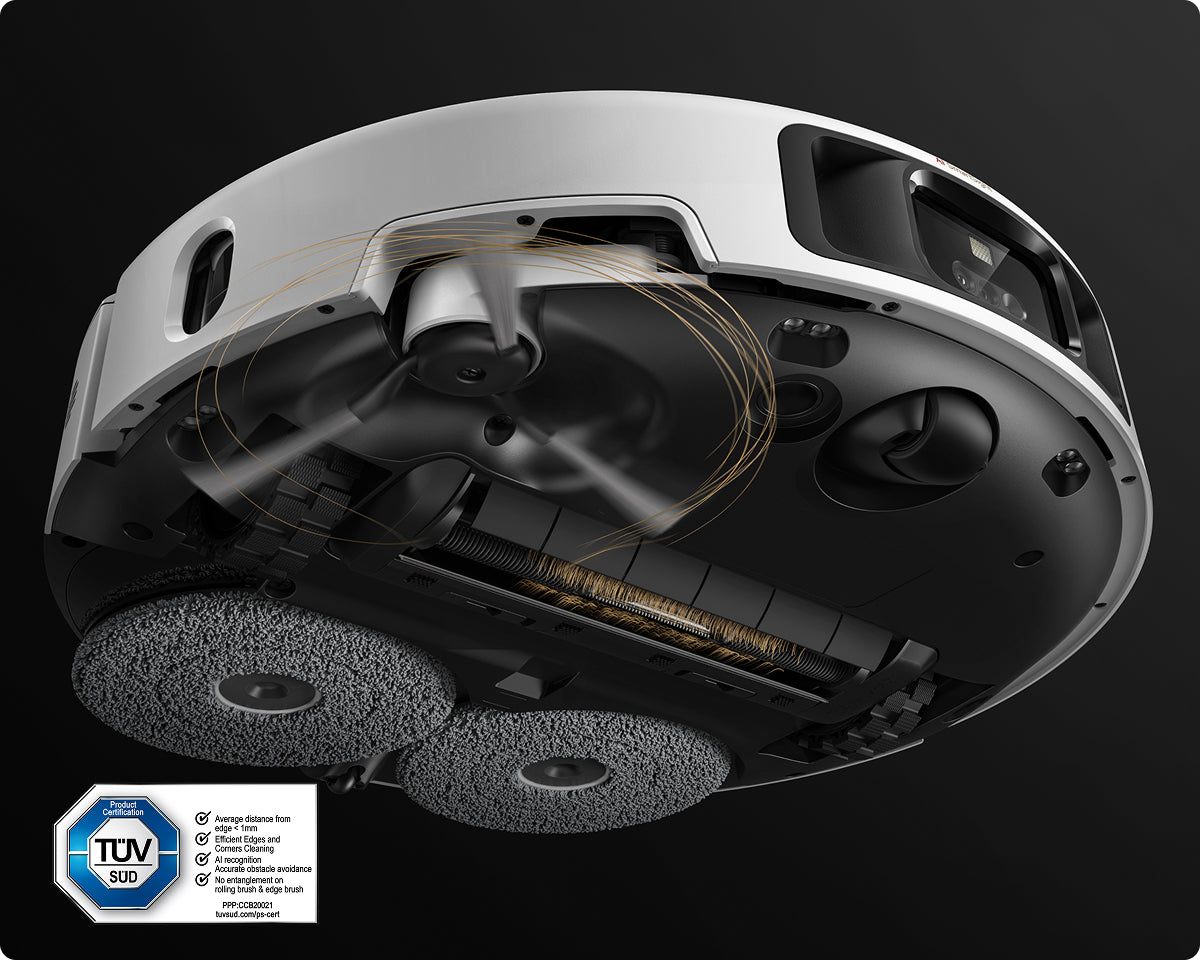 Robot aspirapolvere Dreame MOVA P70 Pro Ultra Spazzola CleanChop™ Anti-Tangle* opzionale