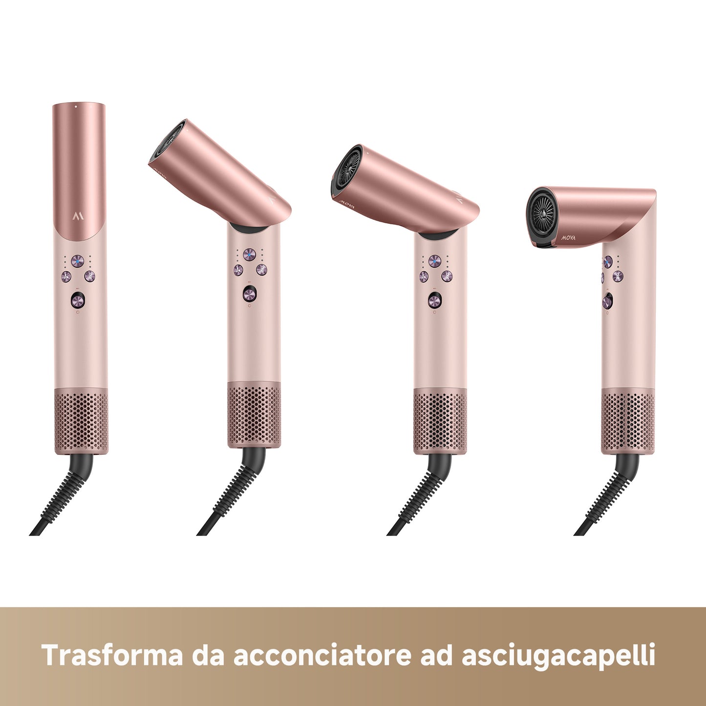 MOVA Master 10 Asciugacapelli Rosa Sakura