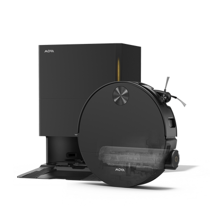 MOVA S70 Roller Robot Aspirapolvere Nero