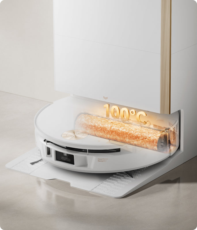 Lavaggio del mocio ad alta temperatura 100°C* - 