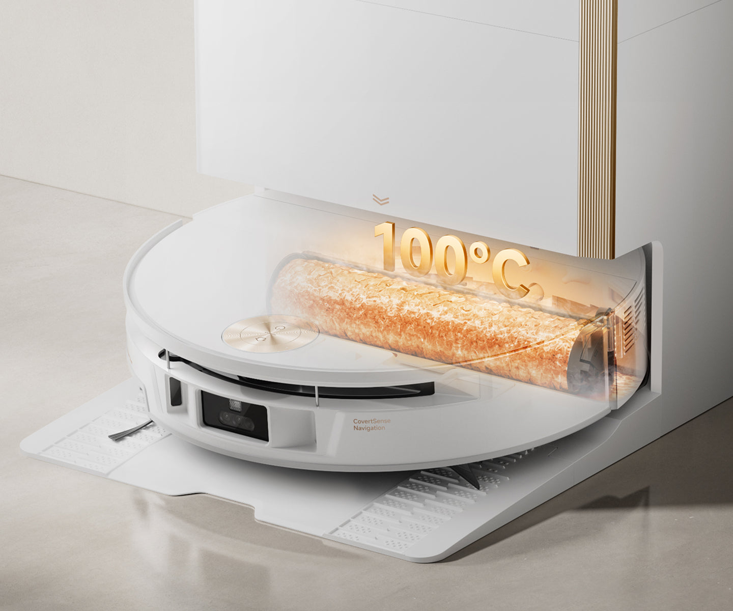 Lavaggio del mocio ad alta temperatura 100°C* - 