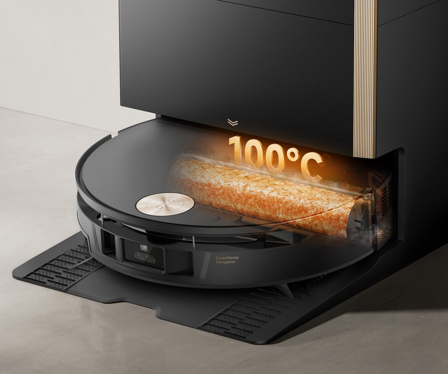Lavaggio del mocio ad alta temperatura 100°C* - 
