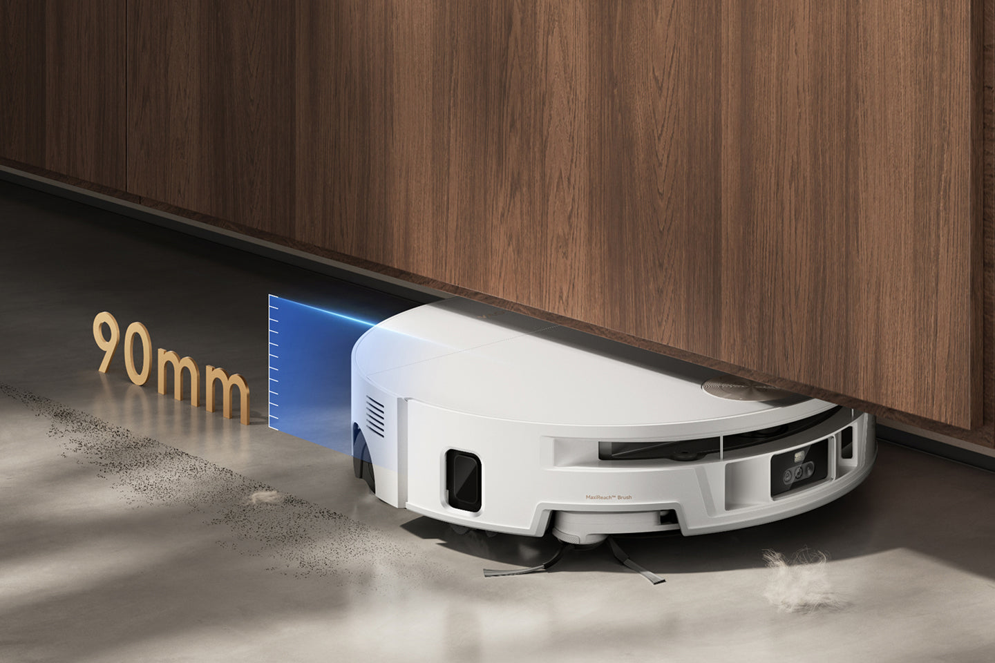 Navigazione CovertSense™  Altezza del robot 90 mm*