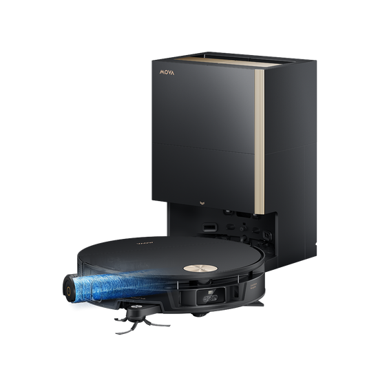 MOVA S70 Ultra Roller Robot Aspirapolvere Nero