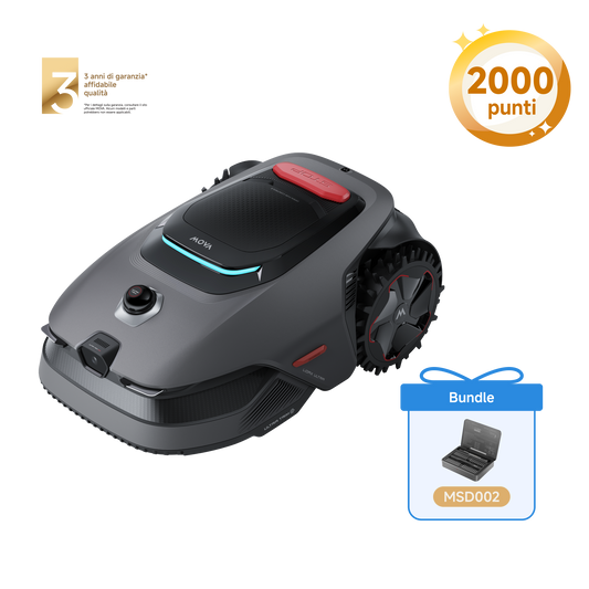 MOVA LiDAX Ultra 1200 Robot tagliaerba + MOVA Avvitatore di precisione elettrico MSD002