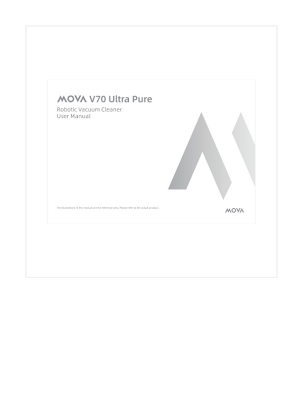 Robot aspirapolvere Dreame MOVA V70 Ultra Pure Manuale utente x1