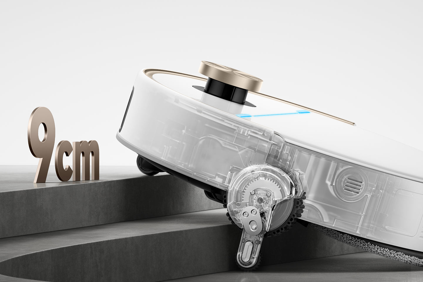 Superamento ostacoli fino a 9 cm* - 
