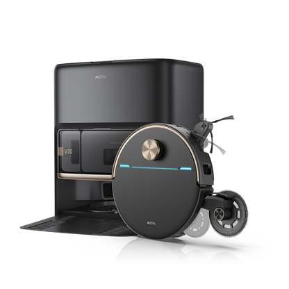 Robot aspirapolvere MOVA V70 Ultra Complete X Nero