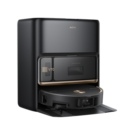 Robot aspirapolvere MOVA V70 Ultra Complete X Nero