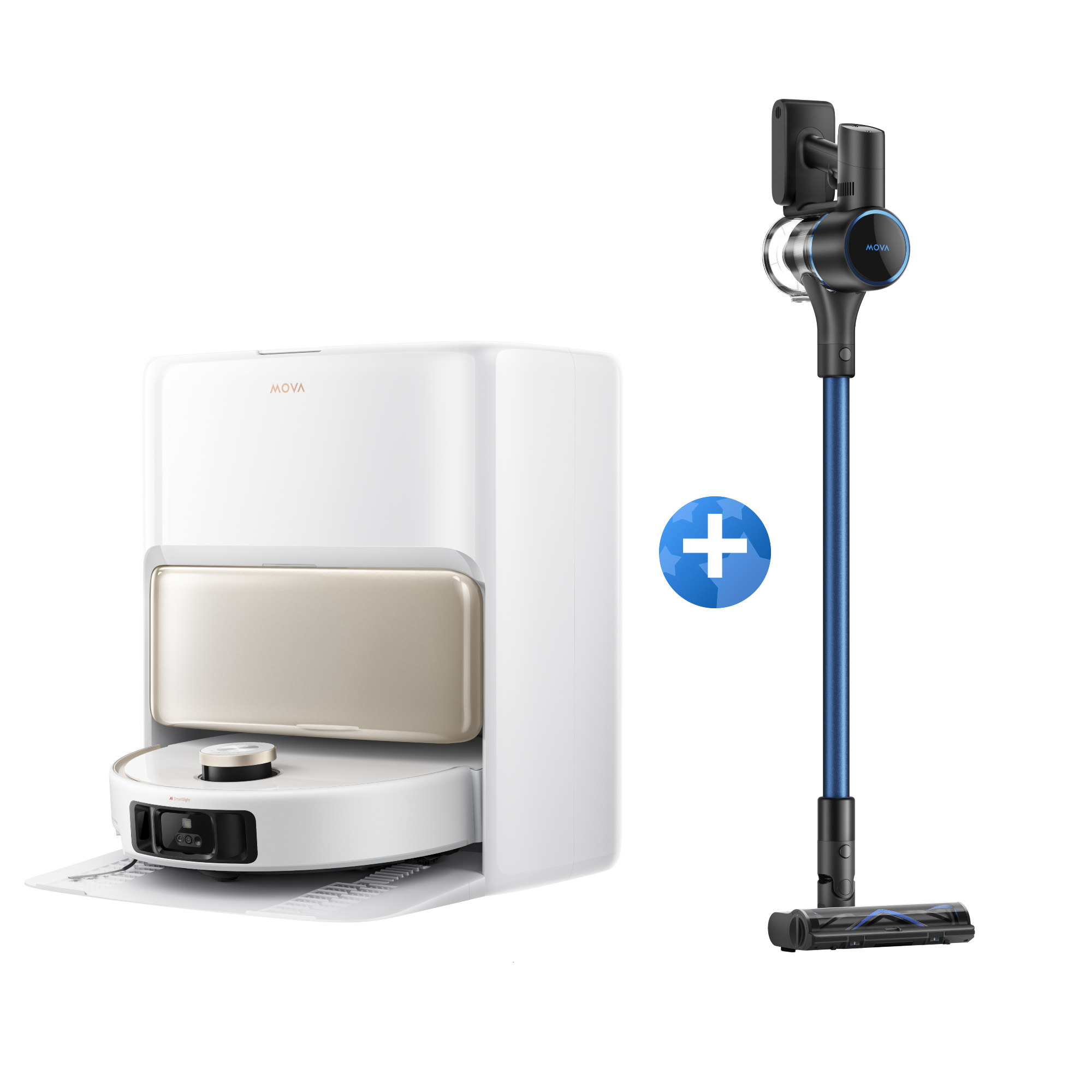 MOVA V50 Ultra Complete Robot aspirapolvere + S4 Detect